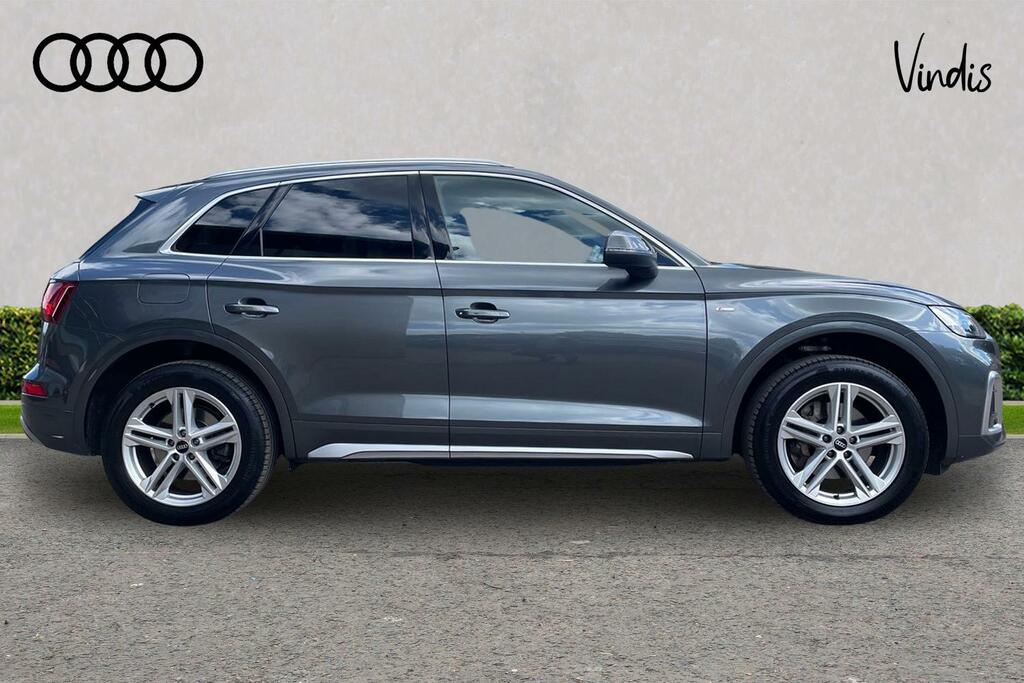 Audi Q5 Audi Q5 S Line 45 Tfsi Quattro 265 Ps S Tronic AJ23CSV Grey #4