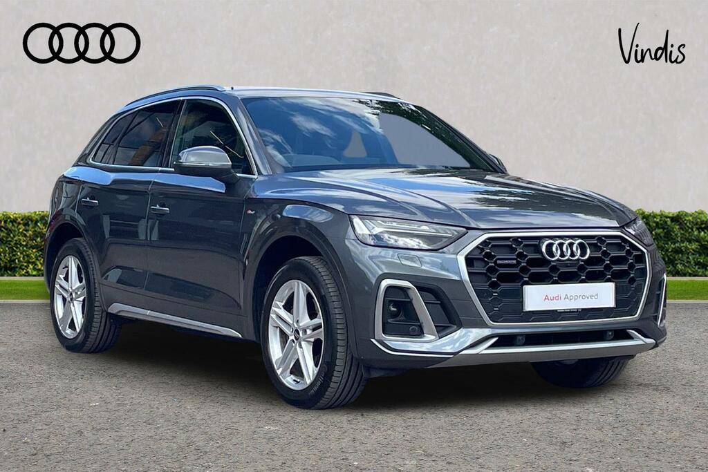 Audi Q5 Audi Q5 S Line 45 Tfsi Quattro 265 Ps S Tronic Grey