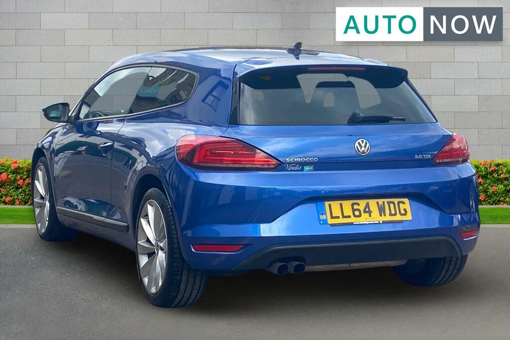Volkswagen Scirocco Volkswagen Scirocco 2.0 Tdi Bluemotion Tech Gt Hat LL64WDG Blue #3