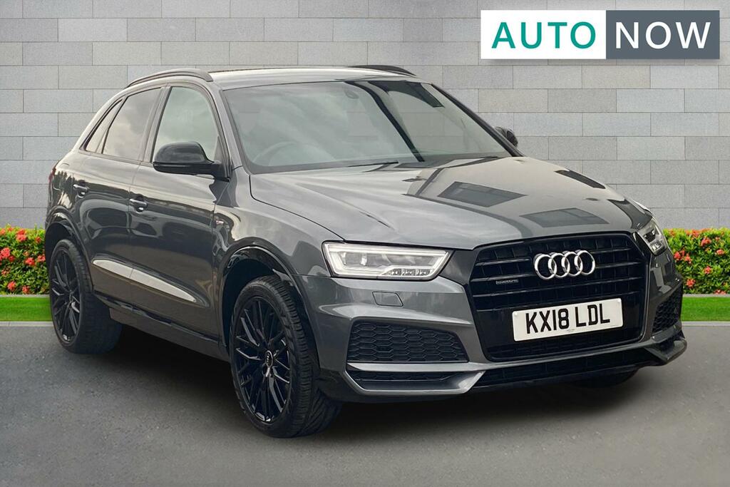 Audi Q3 Audi Q3 2.0 Tfsi Black Edition Suv S Tr Grey