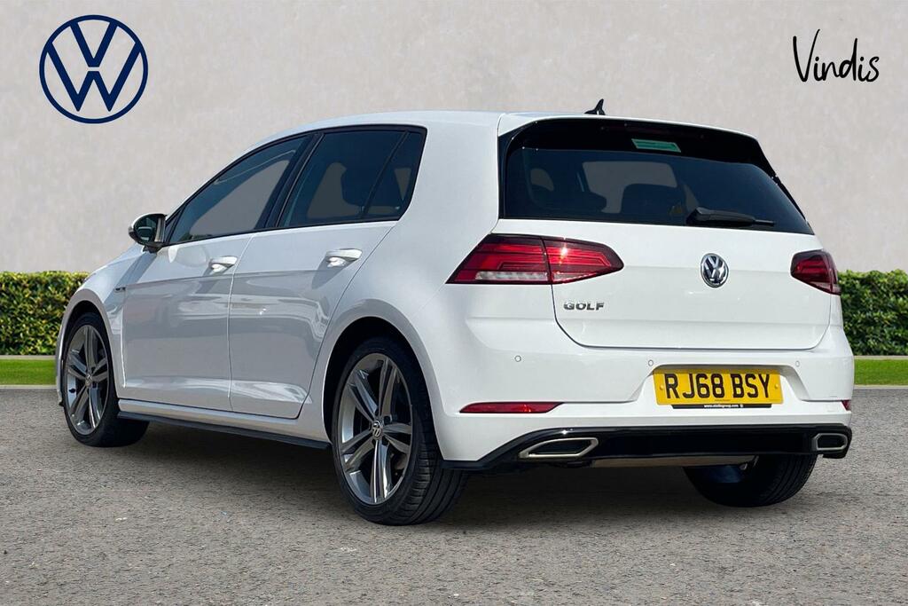 Volkswagen Golf Volkswagen Golf Hatchback 1.5 Tsi Evo 150 R-line 5 RJ68BSY White #3
