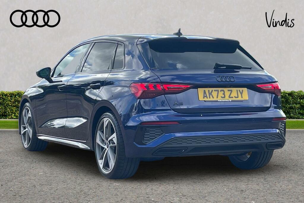 Audi A3 Audi A3 Sportback Black Edition 35 Tfsi 150 Ps S T AK73ZJY Blue #3