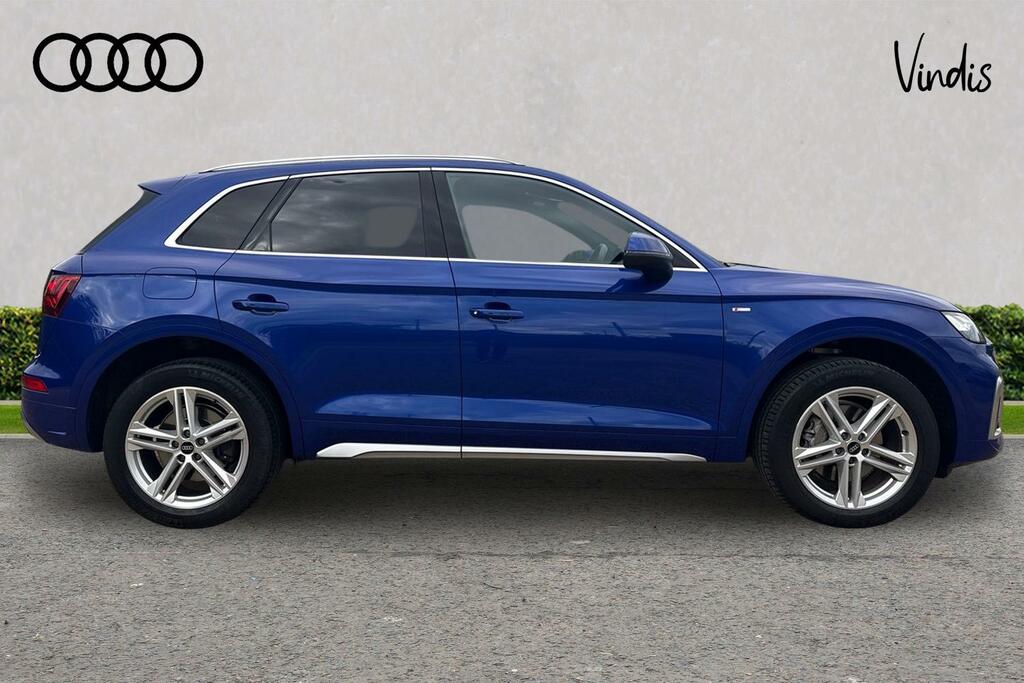Audi Q5 Audi Q5 S Line 45 Tfsi Quattro 265 Ps S Tronic KR22EBX Blue #4