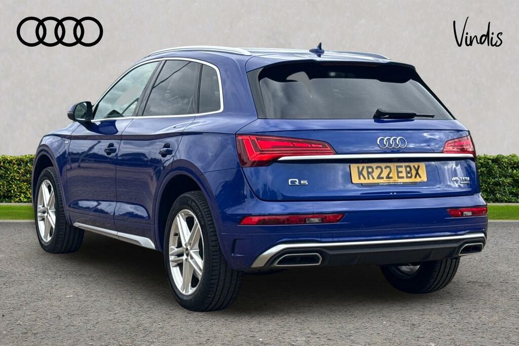 Audi Q5 Audi Q5 S Line 45 Tfsi Quattro 265 Ps S Tronic KR22EBX Blue #3