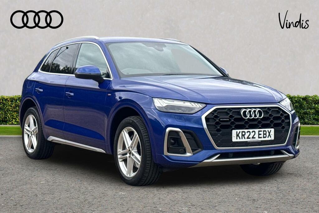 Audi Q5 Audi Q5 S Line 45 Tfsi Quattro 265 Ps S Tronic Blue