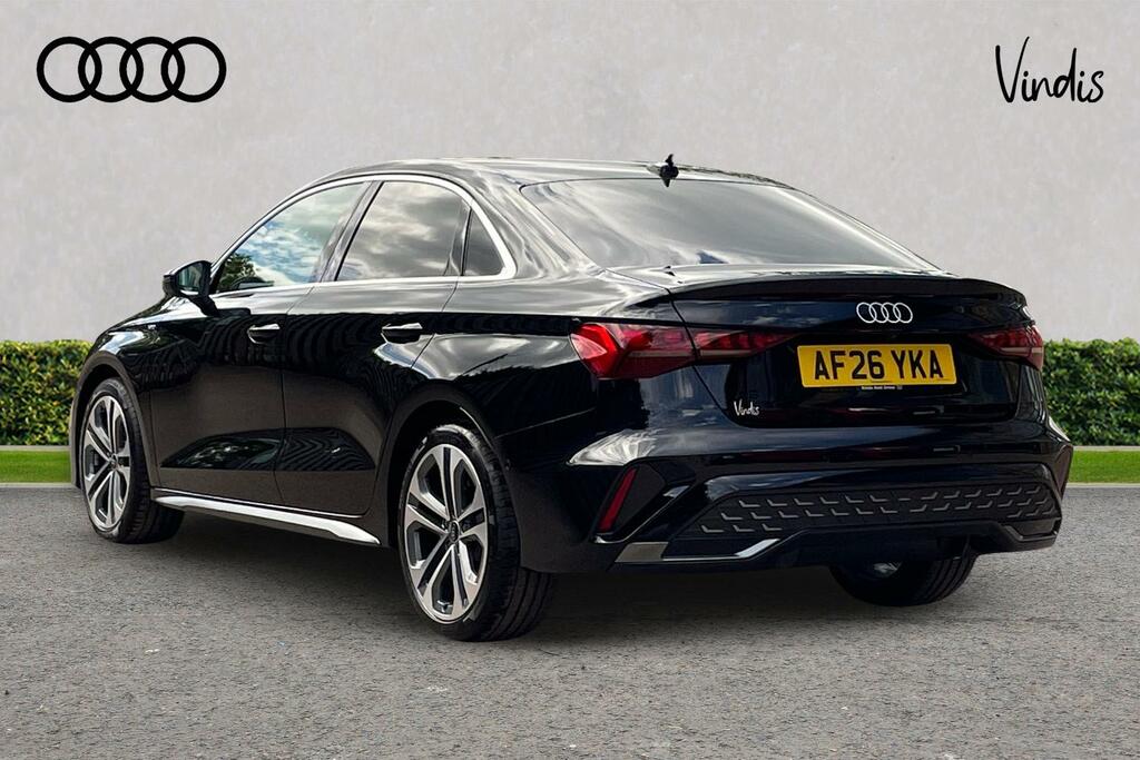 Audi A3 Audi A3 Saloon 1.5 Tfsi 116 S Line AF26YKA Black #3