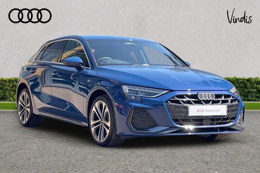 Audi A3 Audi A3 Sportback 1.5 Tfsi E 204 S Line S Tron Blue