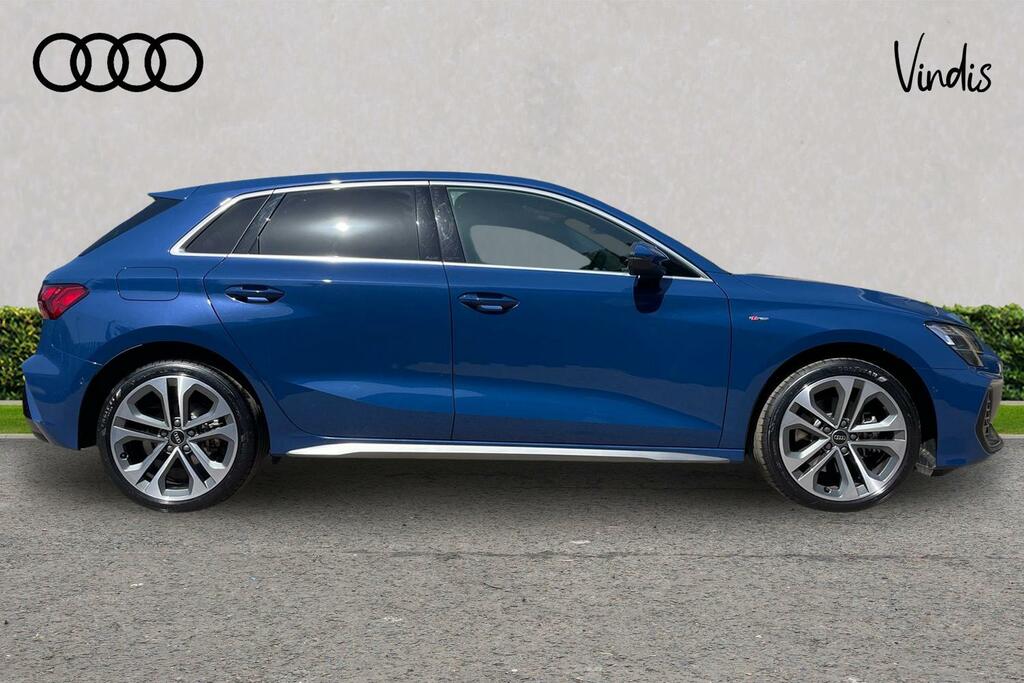 Audi A3 Audi A3 Sportback 1.5 Tfsi E 204 S Line S Tron AF26OHB Blue #4