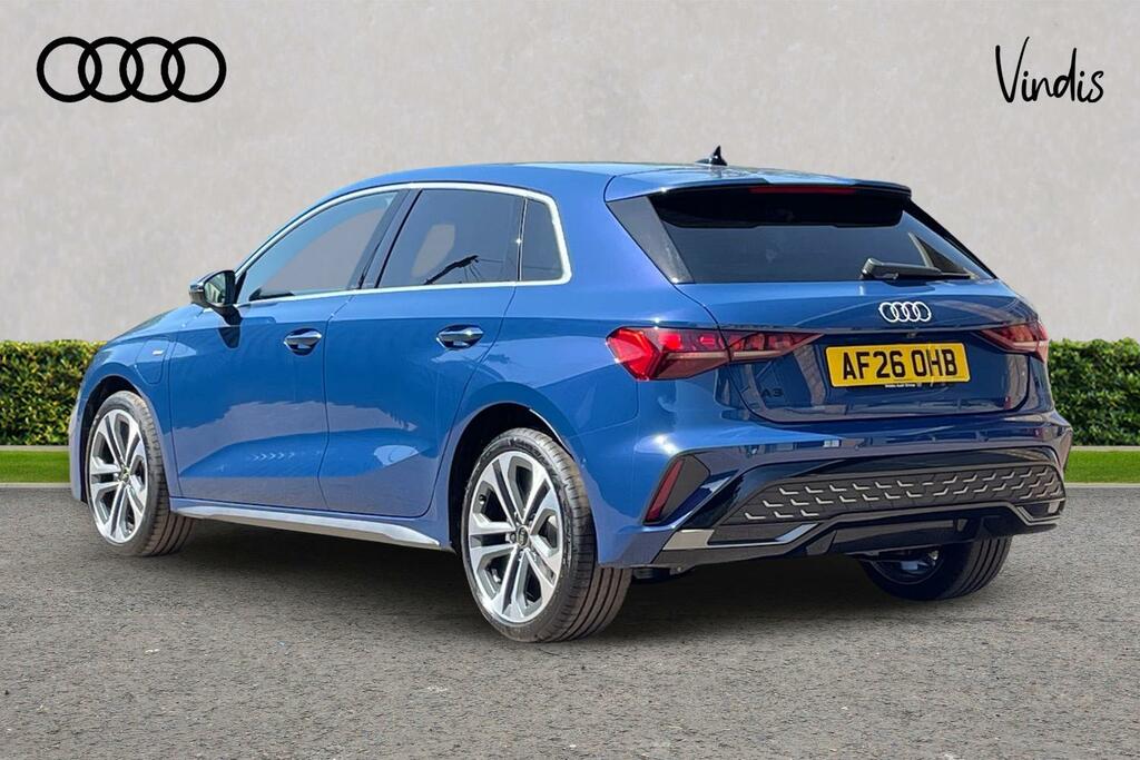 Audi A3 Audi A3 Sportback 1.5 Tfsi E 204 S Line S Tron AF26OHB Blue #3