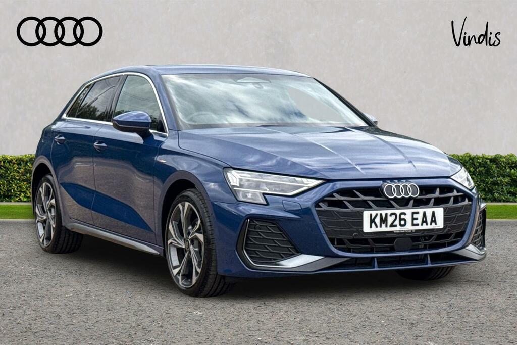 Audi A3 Audi A3 Sportback 1.5 Tfsi E 204 S Line S Tron Blue