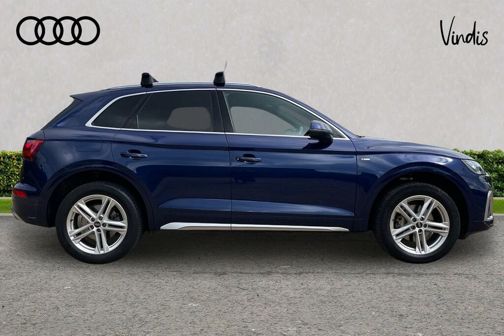 Audi Q5 Audi Q5 S Line 45 Tfsi Quattro 265 Ps S Tronic KW73WHM Blue #4