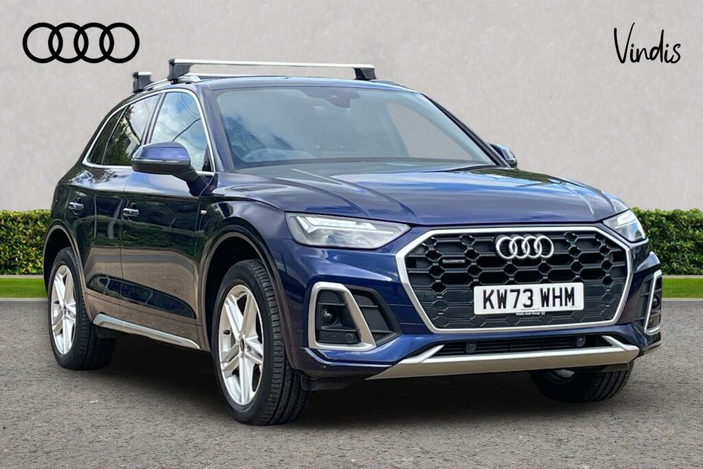 Audi Q5 Audi Q5 S Line 45 Tfsi Quattro 265 Ps S Tronic Blue
