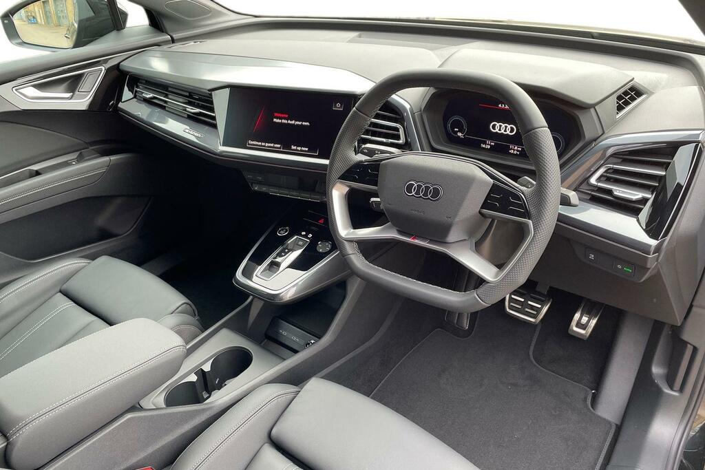 Audi Q4 E Tron Audi Q4 E-tron Sportback 210Kw 45 82Kwh S Line AE26SKV Black #6