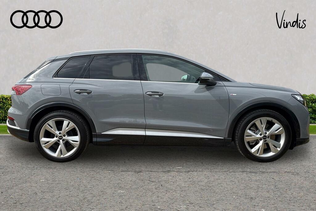 Audi Q4 E Tron Audi Q4 E-tron Estate 210Kw 45 82Kwh S Line Au KM26EKP Grey #4
