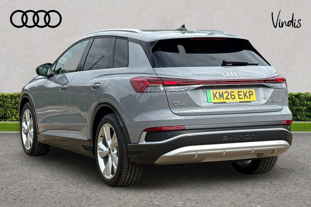 Audi Q4 E Tron Audi Q4 E-tron Estate 210Kw 45 82Kwh S Line Au KM26EKP Grey #3
