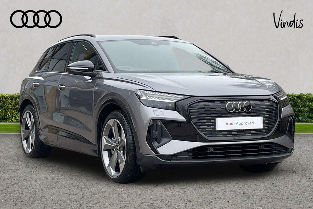 Audi Q4 E Tron Audi Q4 E-tron Estate 250Kw 55 Quattro 82Kwh Black Grey