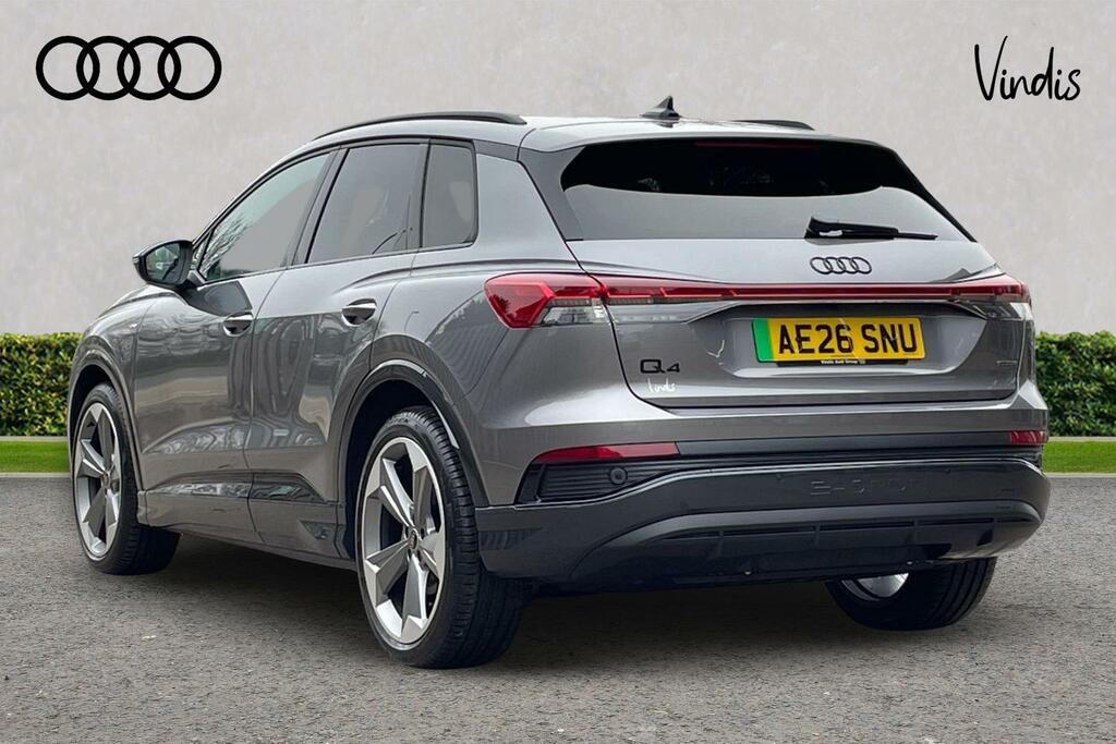 Audi Q4 E Tron Audi Q4 E-tron Estate 250Kw 55 Quattro 82Kwh Black AE26SNU Grey #3