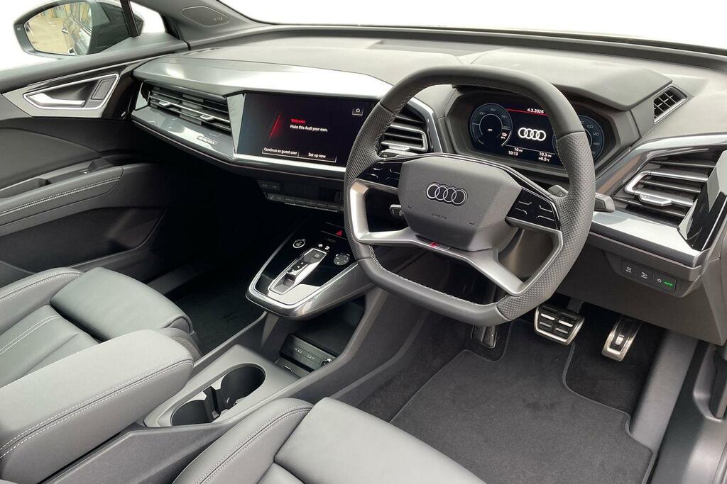 Audi Q4 E Tron Audi Q4 E-tron Estate 250Kw 55 Quattro 82Kwh Black AE26SNU Grey #6