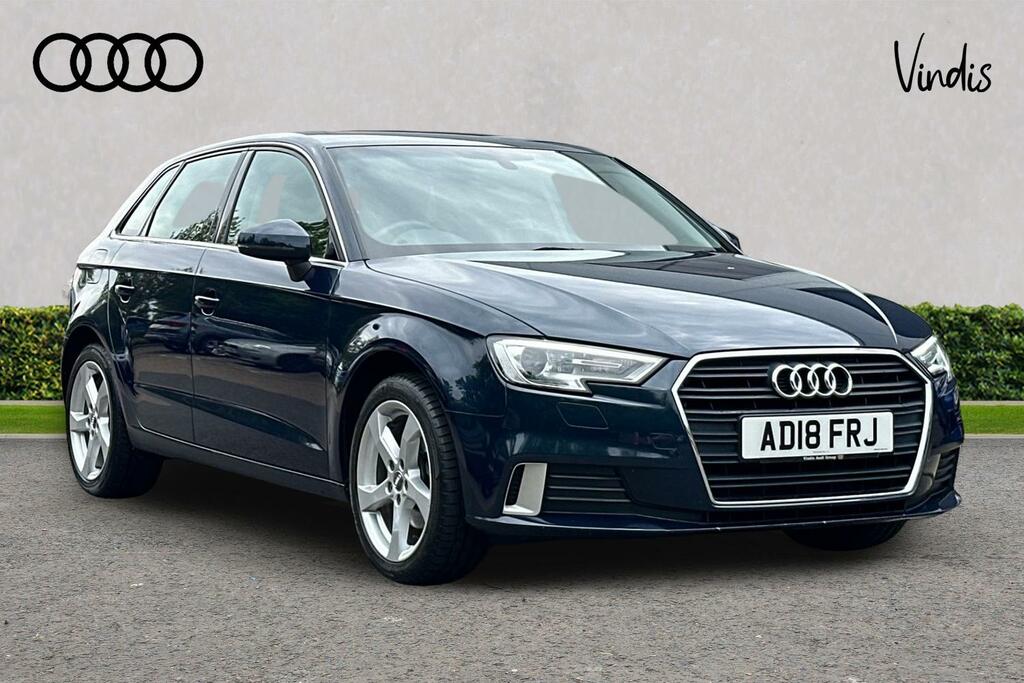 Audi A3 Audi A3 Sportback Sport 1.5 Tfsi Cylinder On Deman Blue