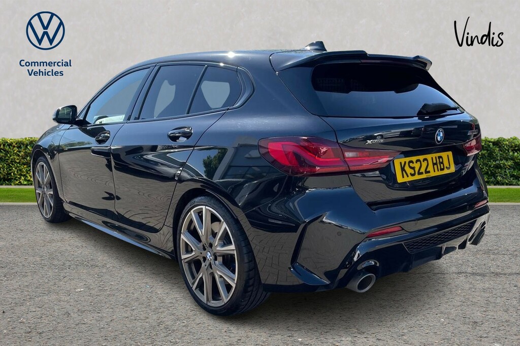 BMW 1 Series Bmw 1 Series Hatchback M135i Xdrive Step KS22HBJ Black #3