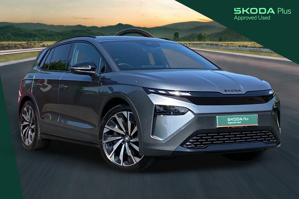 Skoda Elroq Skoda Elroq Sportline 85 82 Kwh 286 Ps Single Spee Grey