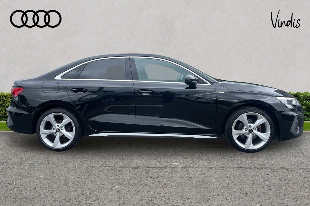 Audi A3 Audi A3 Saloon S Line 30 Tfsi 110 Ps 6-Speed MJ23UGG Black #4