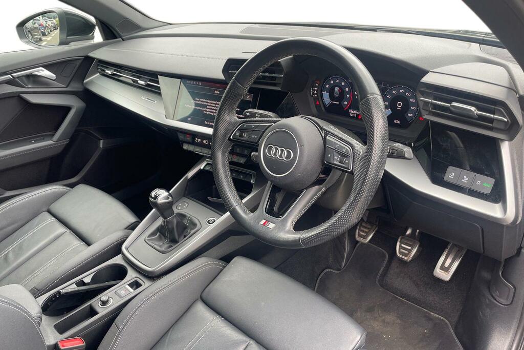 Audi A3 Audi A3 Saloon S Line 30 Tfsi 110 Ps 6-Speed MJ23UGG Black #6