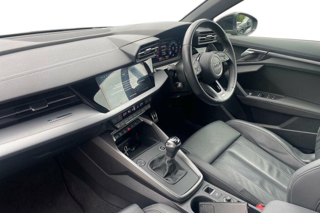 Audi A3 Audi A3 Saloon S Line 30 Tfsi 110 Ps 6-Speed MJ23UGG Black #2