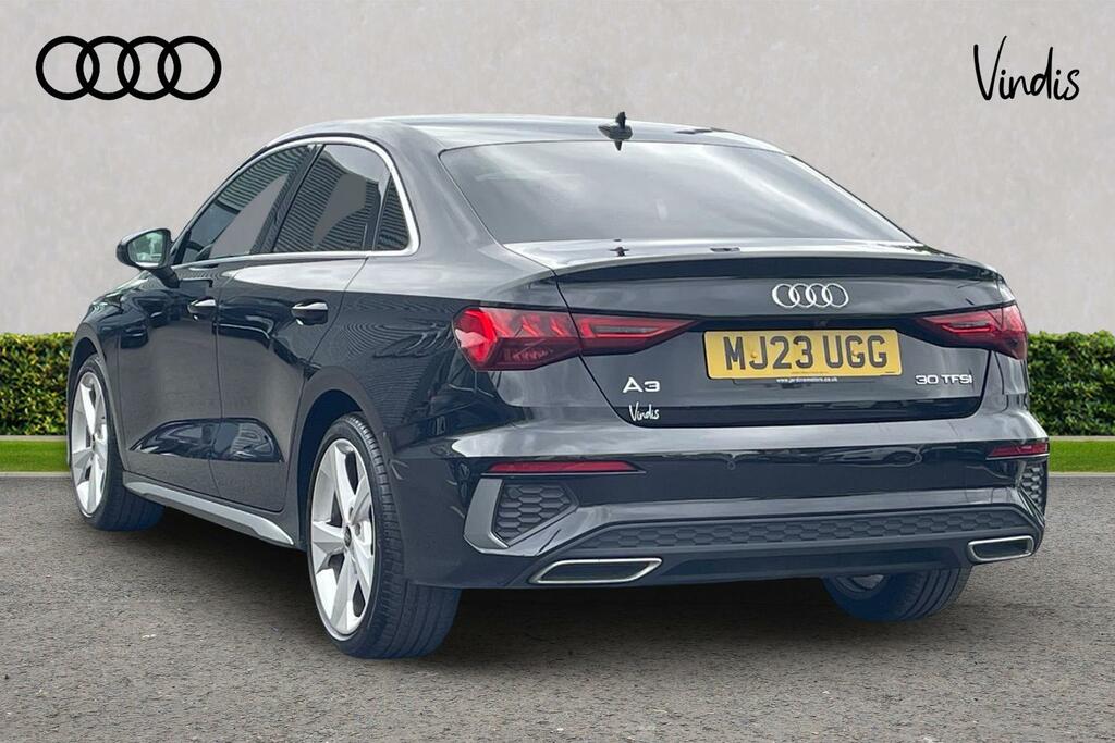 Audi A3 Audi A3 Saloon S Line 30 Tfsi 110 Ps 6-Speed MJ23UGG Black #3