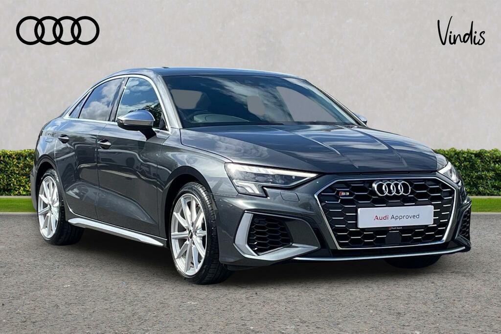 Audi A3 Audi S3 Saloon Tfsi 310 Ps S Tronic Grey