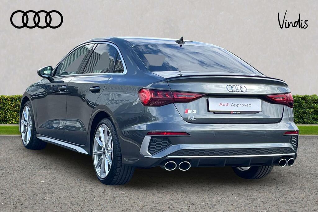 Audi A3 Audi S3 Saloon Tfsi 310 Ps S Tronic KM22HZG Grey #3