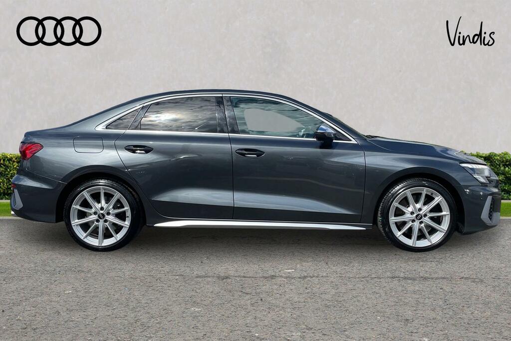 Audi A3 Audi S3 Saloon Tfsi 310 Ps S Tronic KM22HZG Grey #4