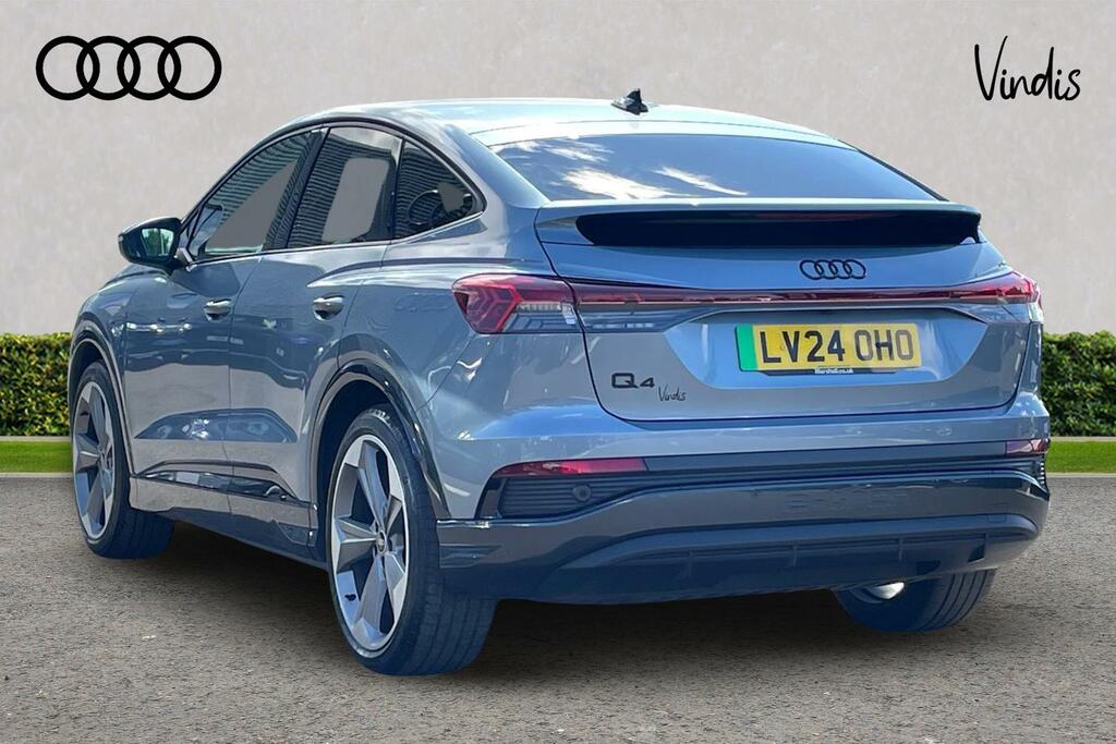 Audi Q4 E Tron Audi Q4 E-tron Sportback Sportback Q4 S Black Ed LV24OHO Blue #3