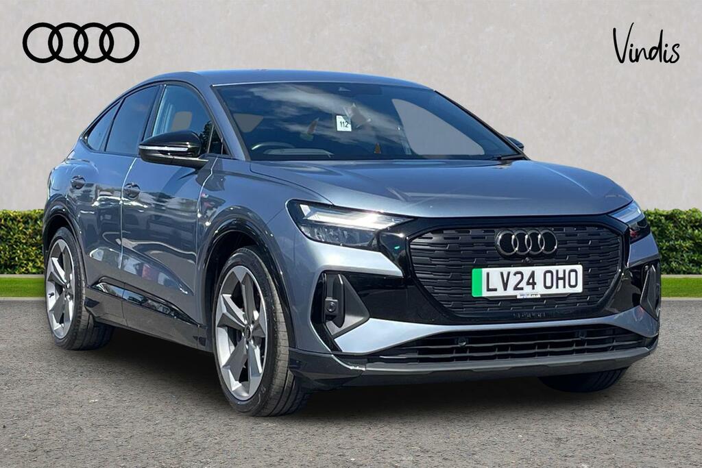 Audi Q4 E Tron Audi Q4 E-tron Sportback Sportback Q4 S Black Ed Blue