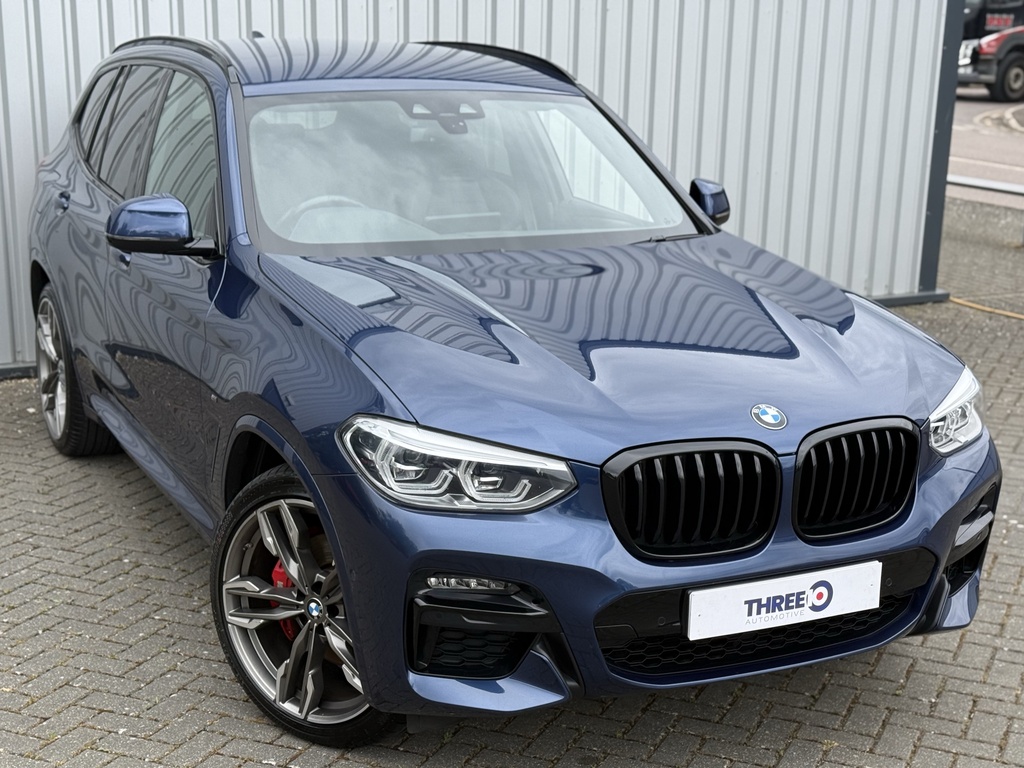 BMW X3 Bmw X3 M40d Mhev MV71DDZ Blue #2