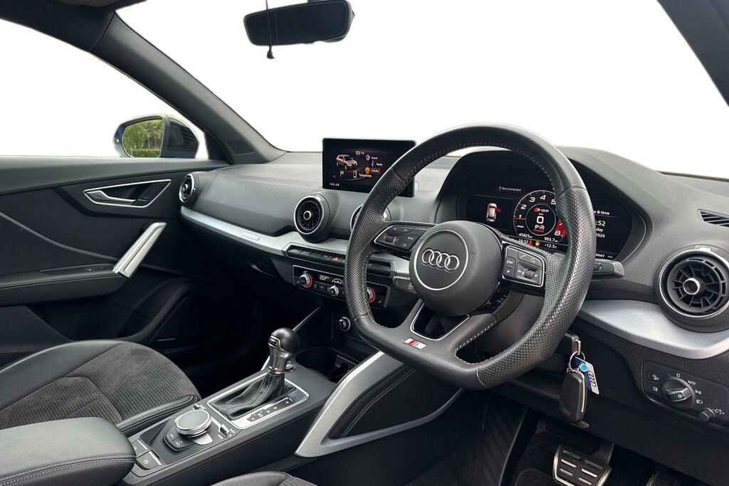 Audi Q2 Audi Sq2 Black Edition Tfsi 300 Ps S Tronic WF20KCG Blue #6