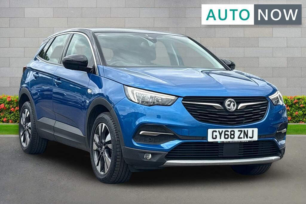 Vauxhall Grandland X Vauxhall Grandland X 1.2 Turbo Gpf Sport Nav Suv 5 Blue