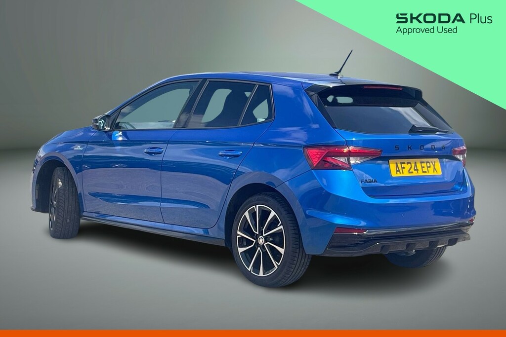Skoda Fabia Skoda Fabia Monte Carlo 1.0 Tsi 116 Ps Dsg AF24EPX Blue #3