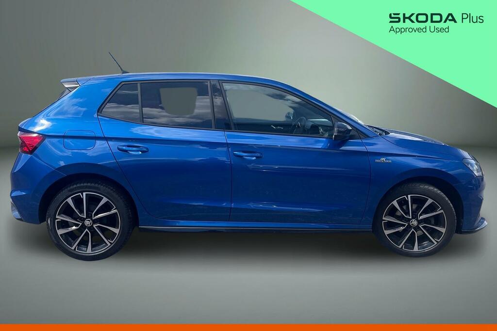 Skoda Fabia Skoda Fabia Monte Carlo 1.0 Tsi 116 Ps Dsg AF24EPX Blue #4