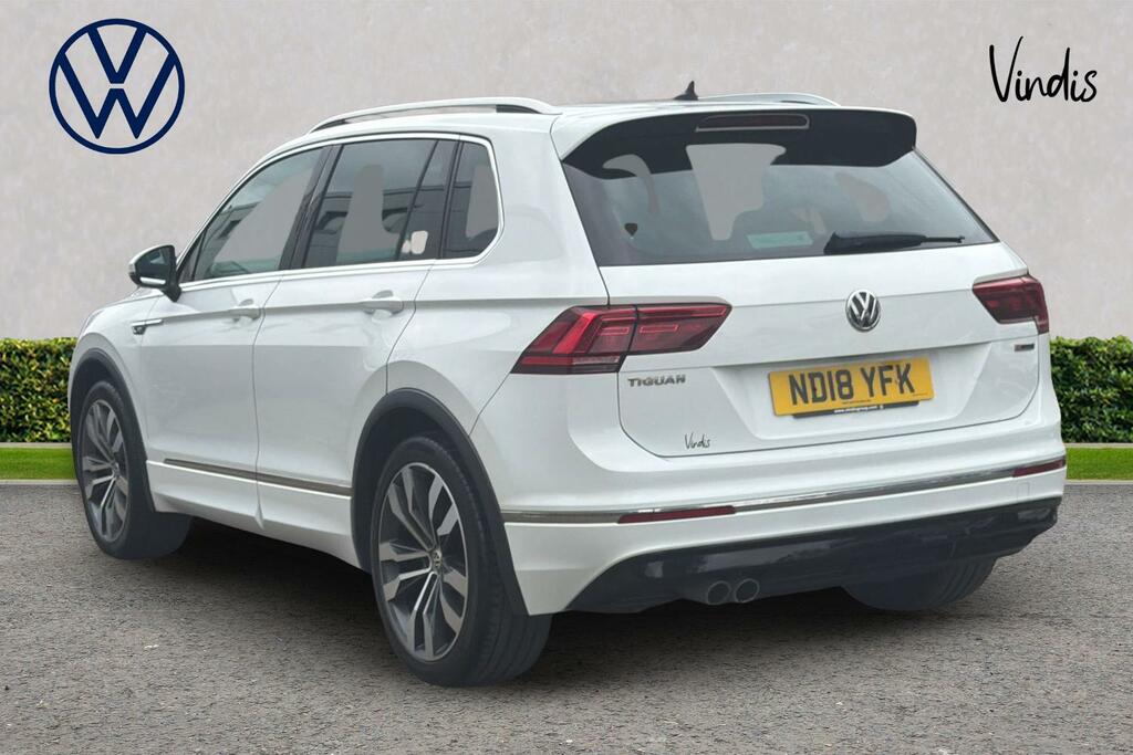 Volkswagen Tiguan Volkswagen Tiguan Estate 2.0 Tdi 150 4Motio ND18YFK White #3