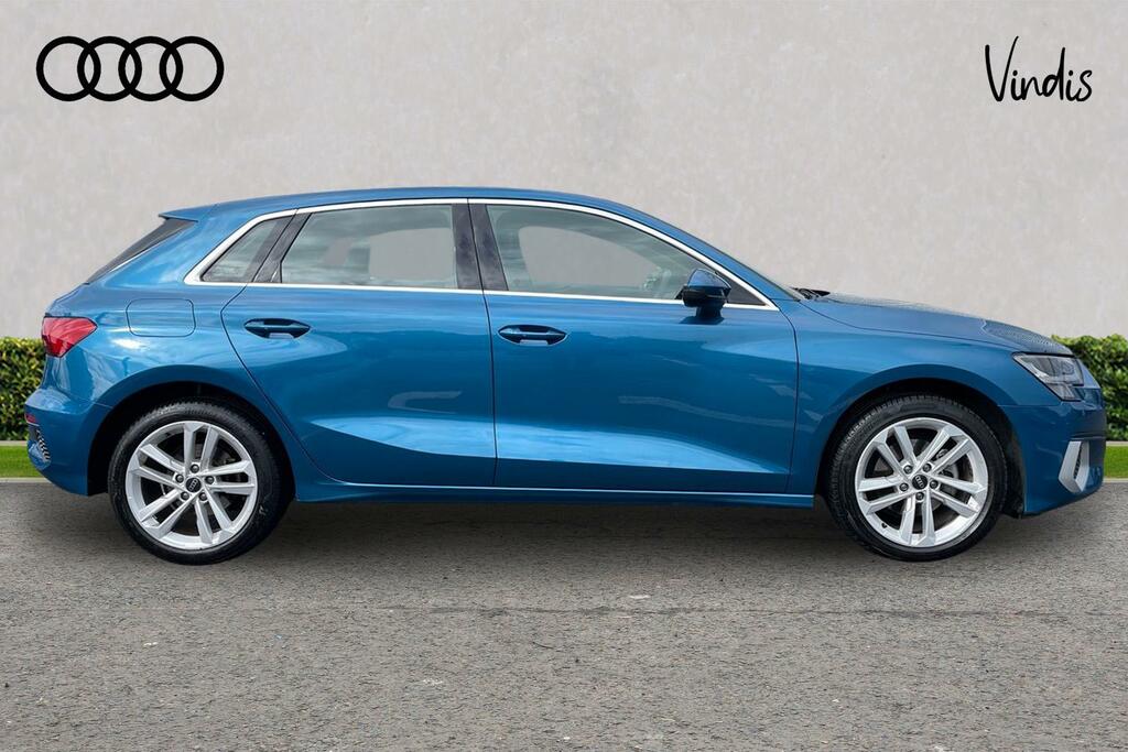 Audi A3 Audi A3 Sportback Sport 35 Tfsi 150 Ps S Tronic GU23YUN Blue #4