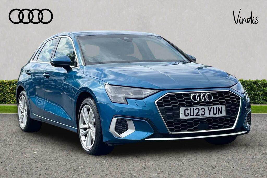 Audi A3 Audi A3 Sportback Sport 35 Tfsi 150 Ps S Tronic Blue