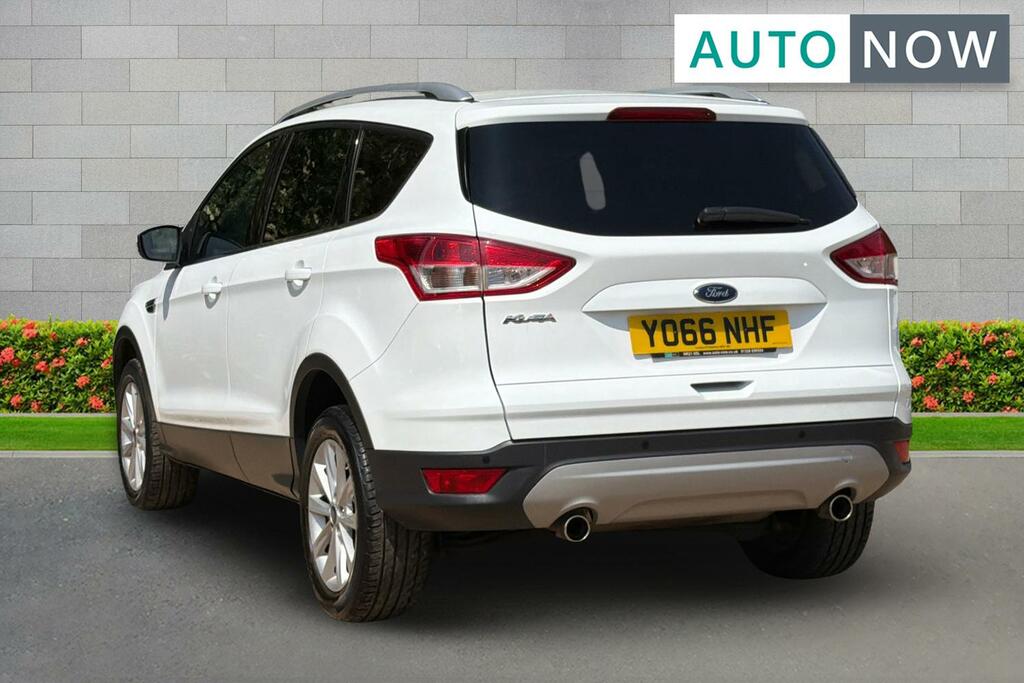 Ford Kuga Ford Kuga 2.0 Tdci Titanium Suv YO66NHF White #3