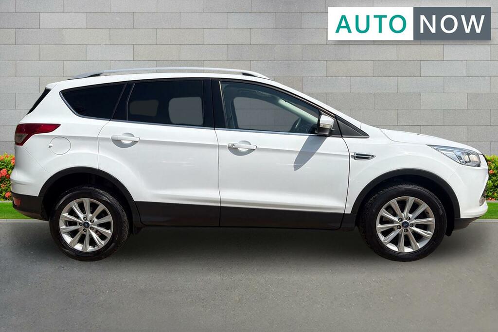 Ford Kuga Ford Kuga 2.0 Tdci Titanium Suv YO66NHF White #4