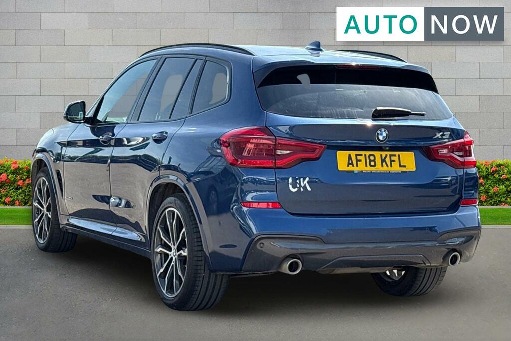 BMW X3 Bmw X3 2.0 20D M Sport Suv Xdrive AF18KFL Blue #4