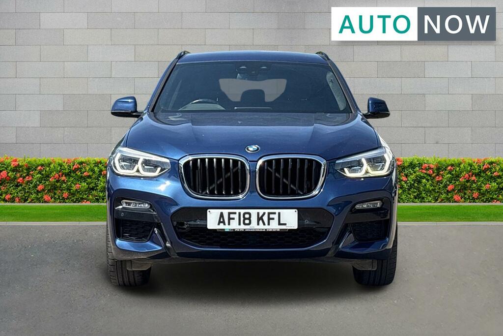 BMW X3 Bmw X3 2.0 20D M Sport Suv Xdrive AF18KFL Blue #2