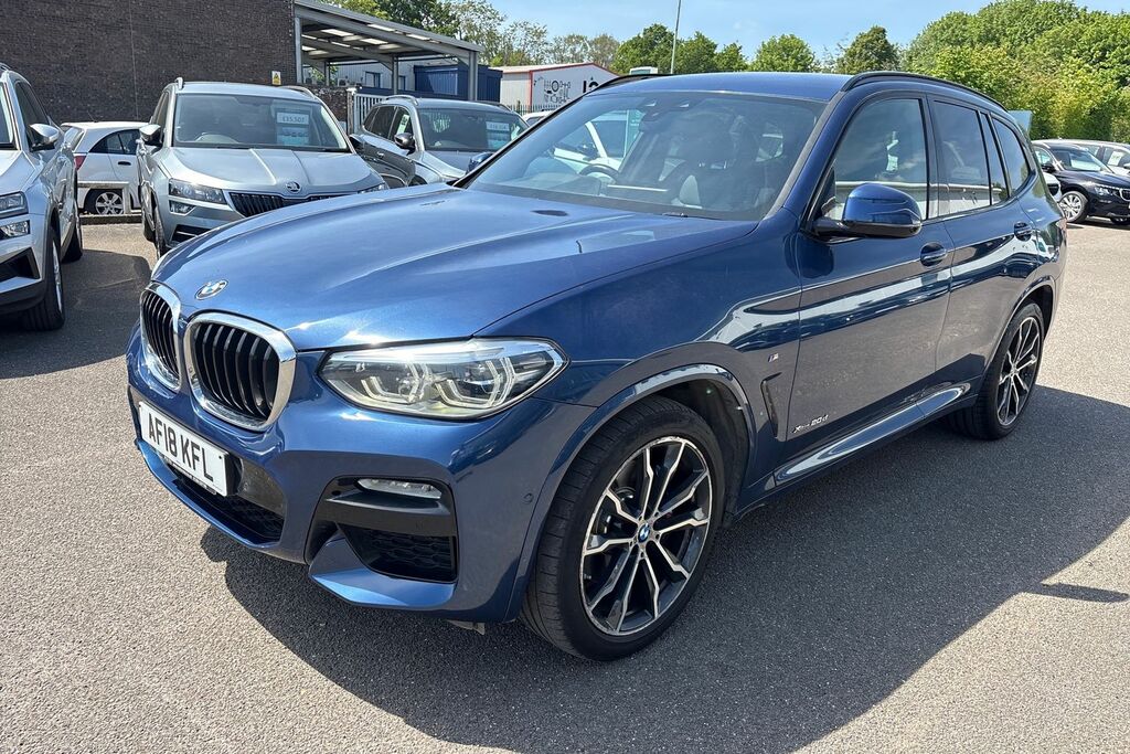 BMW X3 Bmw X3 2.0 20D M Sport Suv Xdrive AF18KFL Blue #6