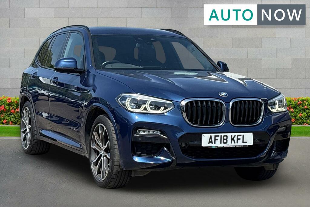 BMW X3 Bmw X3 2.0 20D M Sport Suv Xdrive Blue