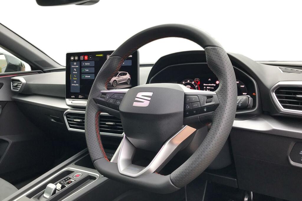 Seat Leon Seat Leon Hatchback 1.5 Etsi 150 Fr Black Edition KP26NVG Black #6