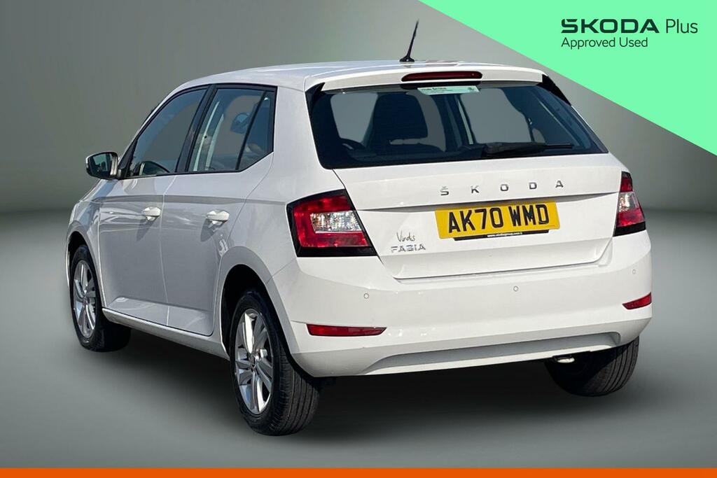 Skoda Fabia Skoda Fabia Hatch Se 1.0 Tsi 95 Ps Dsg AK70WMD White #3